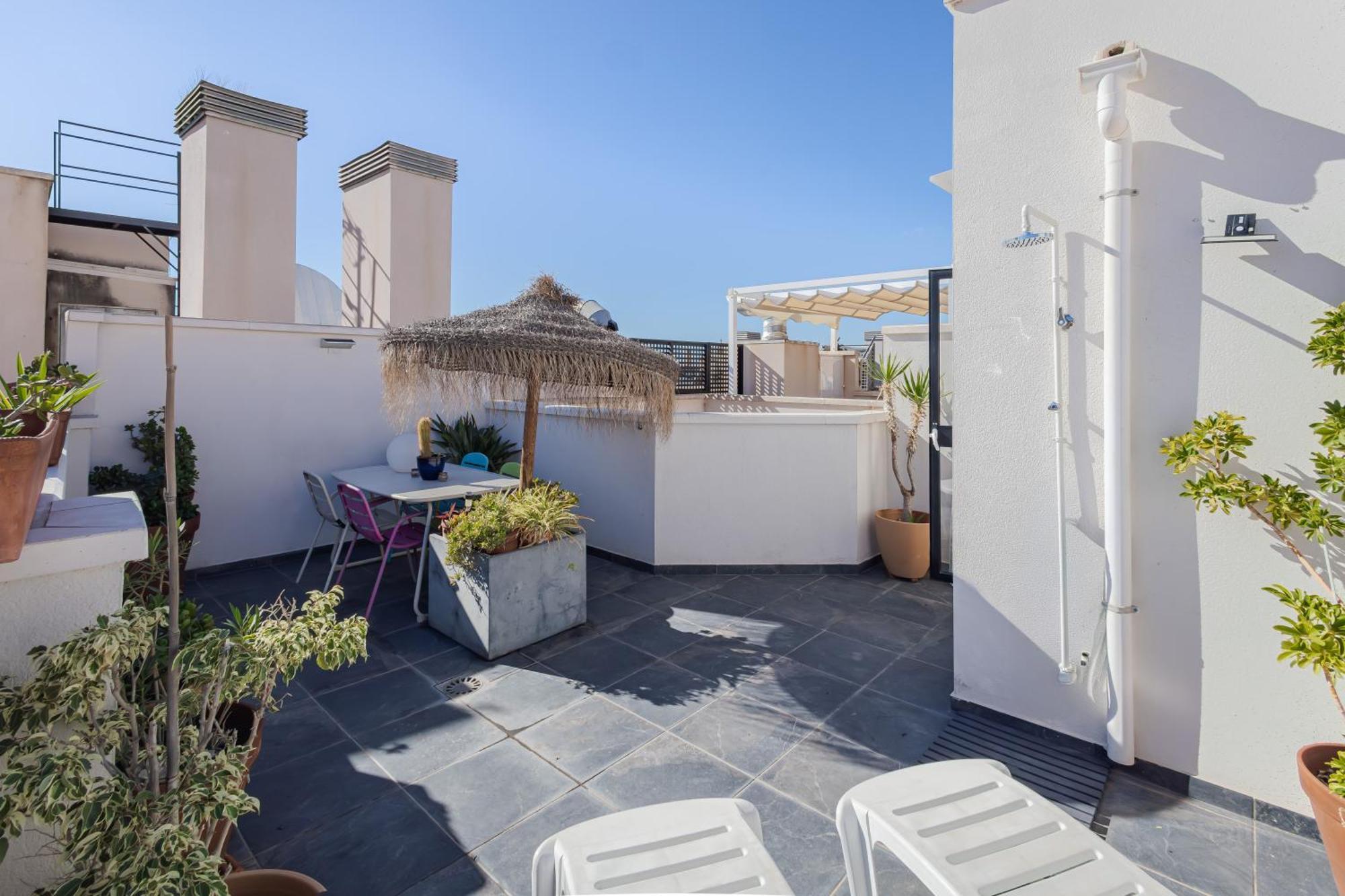 Historic Centre + Rooftop + Parking Málaga Eksteriør bilde